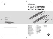 Bosch C-EXACT 1 Notice Originale
