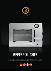 Beefer XL CHEF Notice D'utilisation Et D'installation