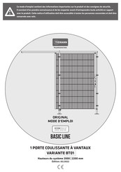 TIEMANN BASIC LINE BT01 Mode D'emploi