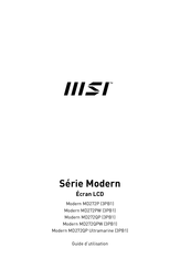 MSI Modern Série Guide D'utilisation