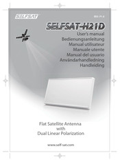 SELFSAT SELFSAT-H21D Manuel Utilisateur