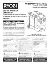 Ryobi RYi2200A Manuel D'utilisation