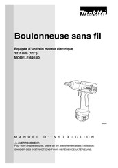 Makita 6918D Manuel D'instructions