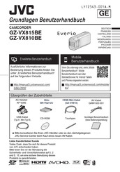 JVC Everio GZ-VX810BE Guide De L'utilisateur