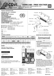 CDVI V5SR1248 Mode D'emploi