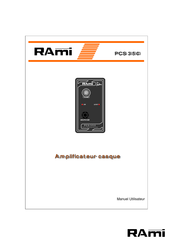 Rami PCS 350 Manuel Utilisateur