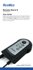 ResMed Remote Alarm II Guide De L'utilisateur