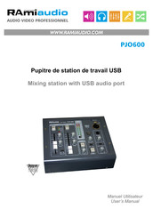 Ramiaudio PJO600 Manuel Utilisateur