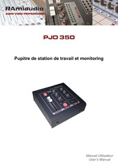 Ramiaudio PJO 350 Manuel Utilisateur