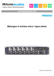 Ramiaudio PMI604S Manuel Utilisateur