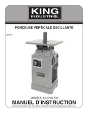 King Industrial KC-OVS-FX3 Manuel D'instruction