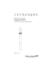 Endress+Hauser Oxymax H COS21 Manuel De Mise En Service
