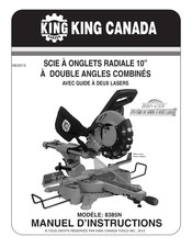 King Canada 8385N Manuel D'instructions