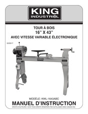 King Industrial KWL-1643ABC Manuel D'instruction