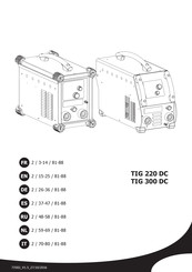 GYS TIG 220 DC Mode D'emploi