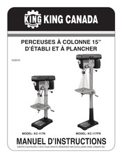 King Canada KC-117FN Manuel D'instructions