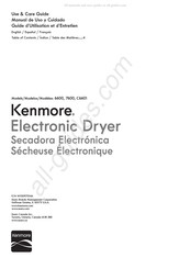 Kenmore C6601 Guide D'utilisation Et D'entretien