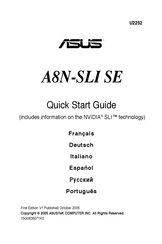 Asus A8N-SLI SE Guide De Démarrage Rapide