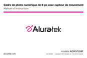 Aluratek ADMSF108F Manuel D'instruction