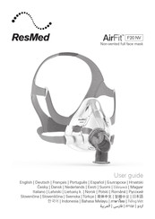 ResMed AirFit F20 NV Guide De L'utilisateur