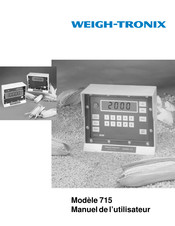 Weigh-Tronix 715 Manuel De L'utilisateur