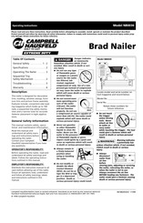 Campbell Hausfeld NB0030 Instructions D'utilisation