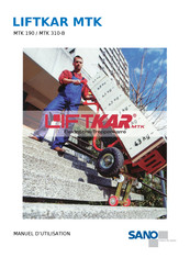 SANO Liftkar MTK 190 Manuel D'utilisation