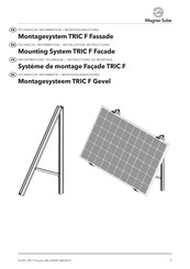 wagner solar TRIC F Instructions De Montage