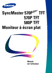 Samsung SyncMaster 570P TFT Manuel Utilisateur
