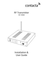 Contacta RF-TXRM Mode D'emploi