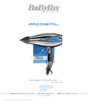 BaByliss PARIS PRO DIGITAL INSIDE 3P Mode D'emploi