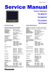 Panasonic TX-28CK1F Instructions De Service