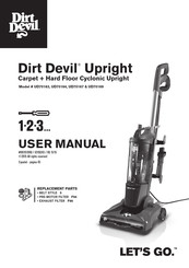 Dirt Devil Power MAX UD70163 Guide D'utilisation