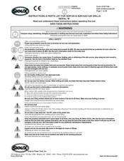 SIOUX SDR10S Serie Instructions