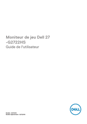 Dell G2722HSt Guide De L'utilisateur