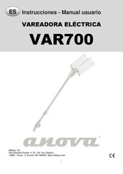 Anova VAR700 Manuel D'instructions