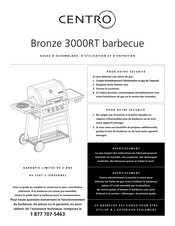 Centro Bronze 3000RT Guide D'assemblage, D'utilisation Et D'entretien