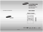 Samsung MAX-DS990 Mode D'emploi