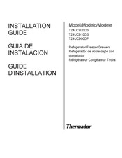 Thermador T24UC920DS Guide D'installation