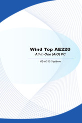 Msi Wind Top AE220 Mode D'emploi