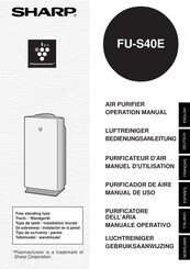 Sharp FU-S40E Manuel D'utilisation