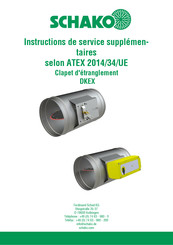 Schako DKEX 180 Instructions De Service