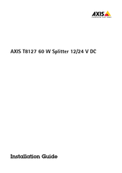 Axis T8127 Guide D'installation