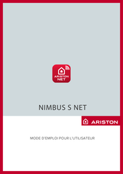 Ariston NIMBUS S NET Mode D'emploi Pour L'utilisateur