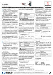 Monacor CU-3MINI Notice