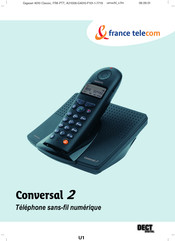 france telecom Conversal 2 Notice Utilisateur