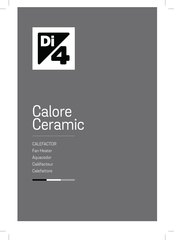 Di4 Calore Ceramic Mode D'emploi
