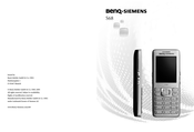 BenQ Siemens S68 Mode D'emploi