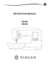 Singer SE340 Manuel D'instructions