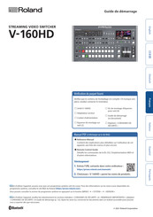 Roland V-160HD Guide De Démarrage
